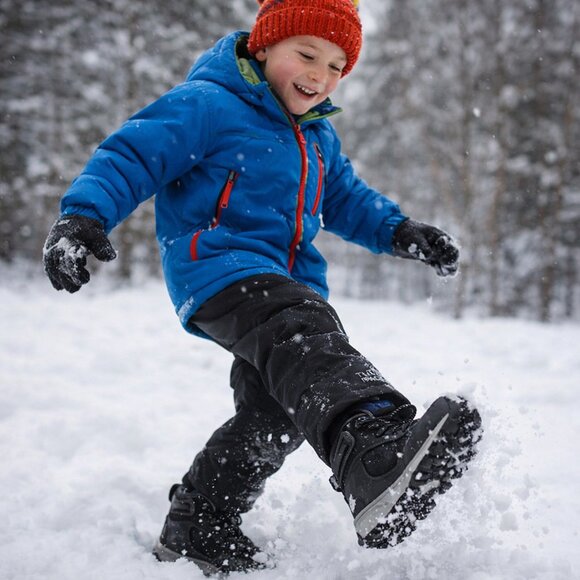 The North Face Kids Hiking Boots – Black | US 3 / EU 35 - Picture 2 of 12